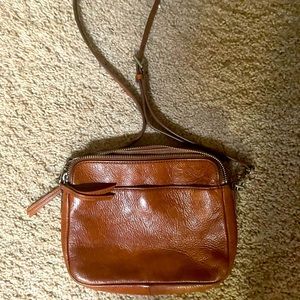 Fossil bag, 8”x7” by 2”